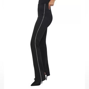 Good American Embellished Scuba Flared Pants